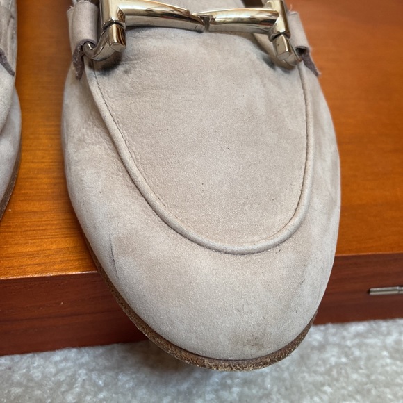 salvatore ferragamo nubuck leather loafers - Picture 5 of 16
